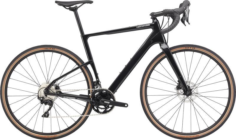 Cannondale Topstone Carbon 105 - Sort Cykel