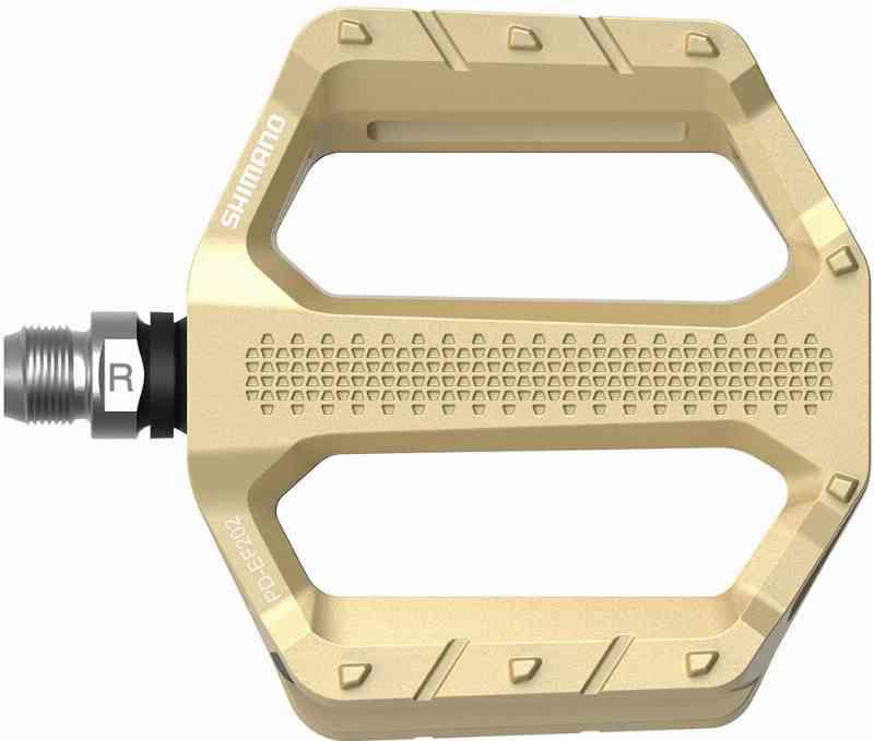 Shimano Flade Pedaler PD-EF202 - Guld