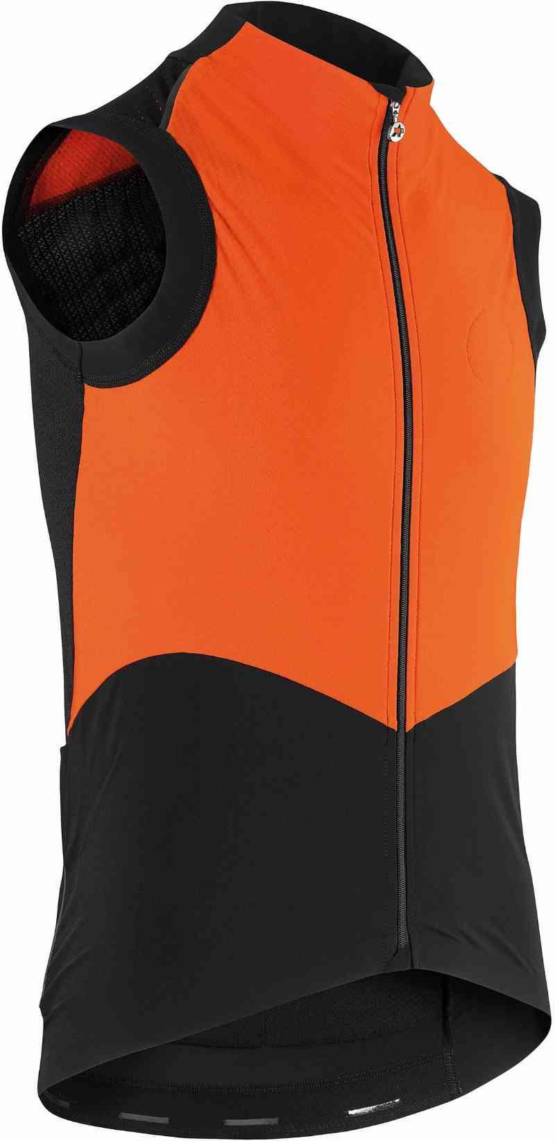 Assos Cykelvest tiburuGiletEquipe, Sort/Orange