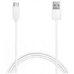 USB-A til MicroUSB kabel, 1m, hvid