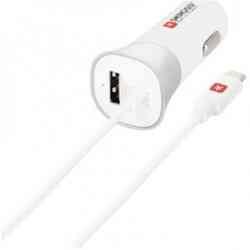 USB-biloplader med Micro USB-ledning