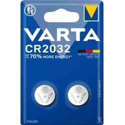 Varta CR2032 Lithium Møntbatteri 2 Pakke