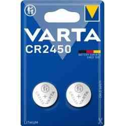 Varta CR2450 Lithium Møntbatteri 2-pak