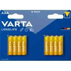 Varta Longlife AAA 16-pak – Batterier