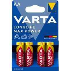 Varta Longlife Max Power AA 4-pak Batterier