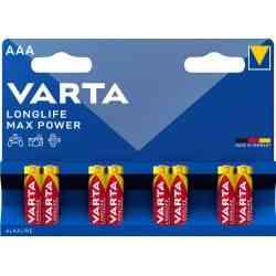 Varta Longlife Max Power AAA 8-pak Batterier