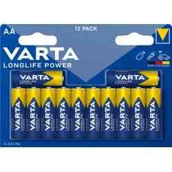 Varta Longlife Power AA 12-pak - Batterier