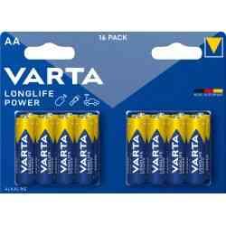 Varta Longlife Power Aa 16 Pack (b) - Batteri