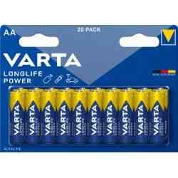 Varta Longlife Power AA 20-pak – Batterier