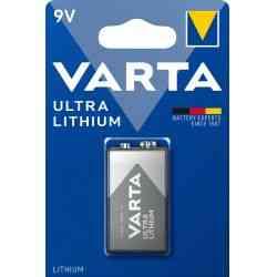 Varta Professionelt Lithium 9V Batteri 1 Pakke