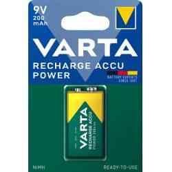 Varta 9V Genopladeligt Batteri - Hurtig Levering!