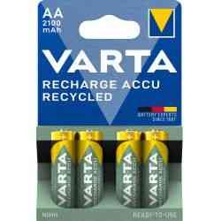 Varta Genopladelige AA 2100mAh Batterier 4-pak