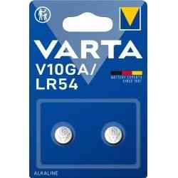 Varta V10GA/LR54 Alkaline Batterier 2-Pack