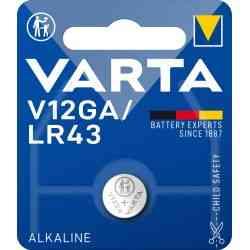 Varta V12GA/LR43 Alkaline Batteri - 1 Stk.
