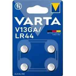 Varta V13GA/LR44 Alkaline Batterier - 4 Pakke