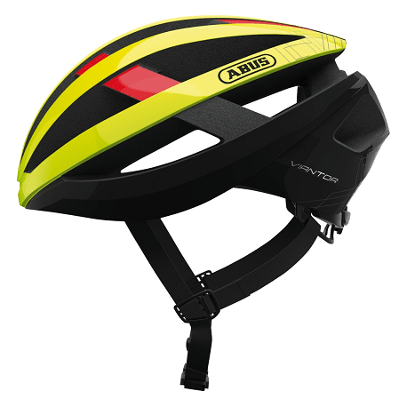Abus Viantor Neon Gul Cykelhjelm