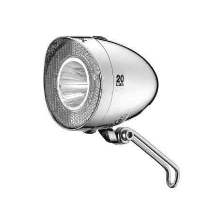 XLC Retro Forlygte CL-F20 i Krom