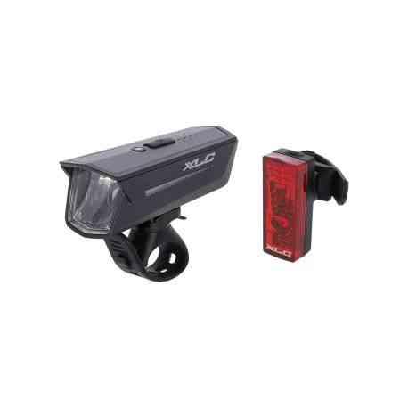 XLC Proxima Pro CL-S25 Sort Lygtesæt