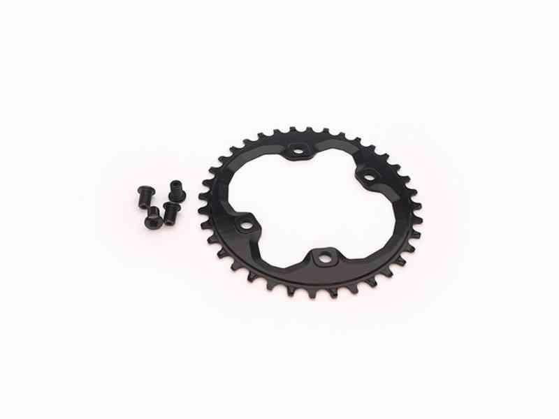 absoluteBLACK Rund Klinge 36T - Singlespeed - Sort
