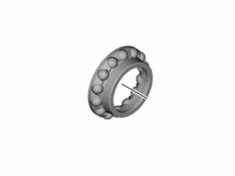 Shimano - Hjul leje komplet med 5/32" stålkugler - Passer til fornav type HB-RS770