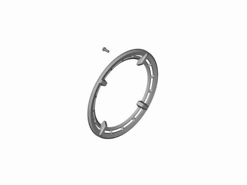Shimano Steps - Kædebeskytter enkelt og skruer - Passer til 38 tands klinge - FC-E6100