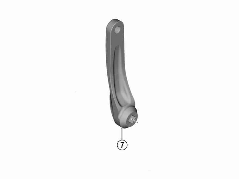 Shimano Acera - Venstre Pedalarm 175 mm - Sølv