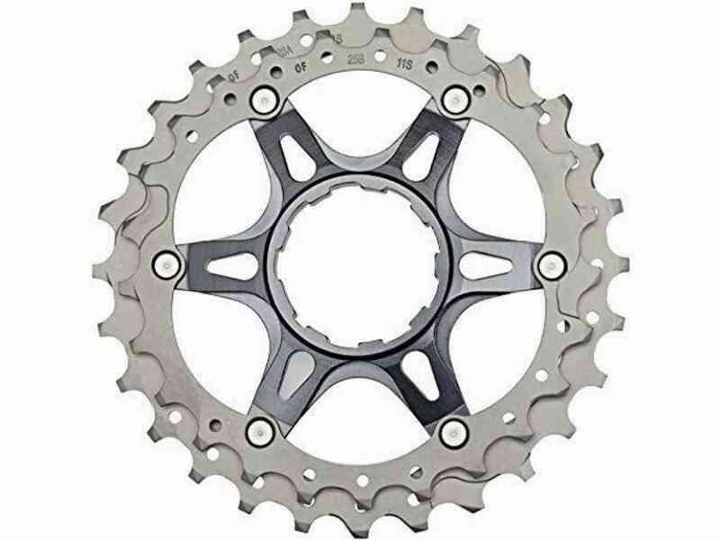 Shimano Dura Ace - 25 og 28 tands klinge til 11 gears kassette - CS-R9100