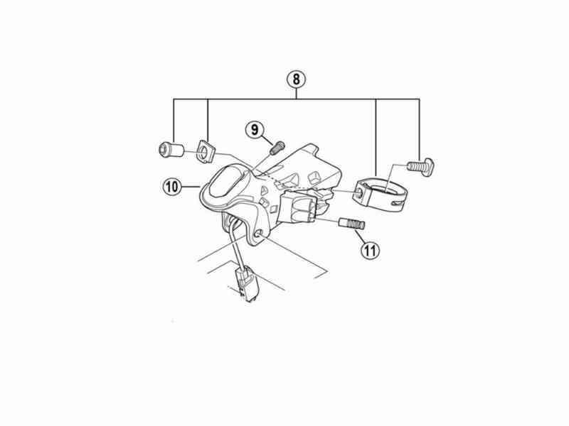 Shimano Ultegra Di2 - Dummy stik til ST-6770 skiftegreb