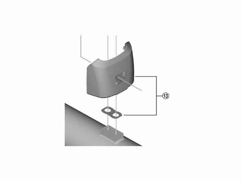 Shimano Steps - Batteriholder til BM-EN600