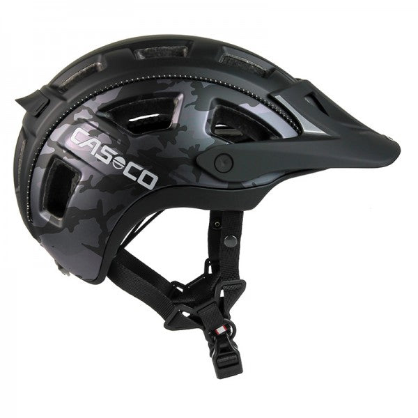 Casco Mtbe2 Black Camo Matt Cykelhjelm - Sikkerhed i top!