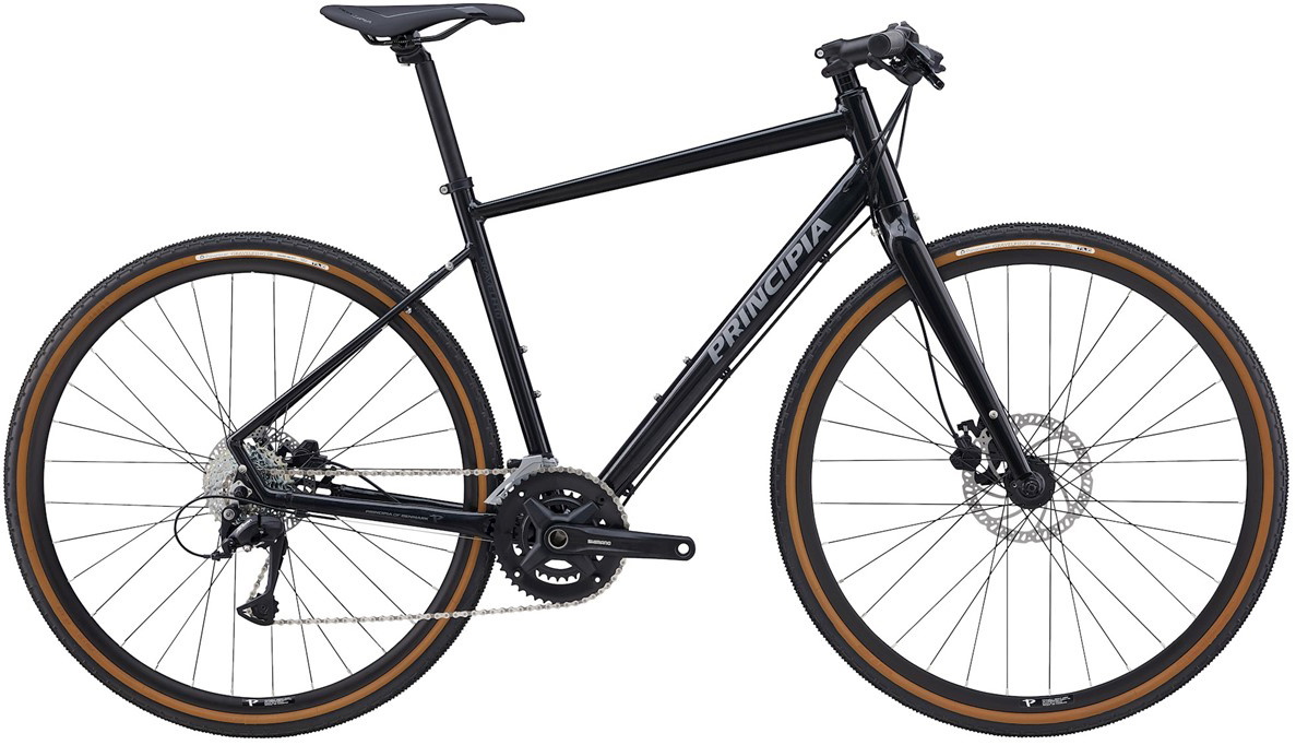 Principia Gravel H10 18g Acera 2026 - Blank Sort Cykel