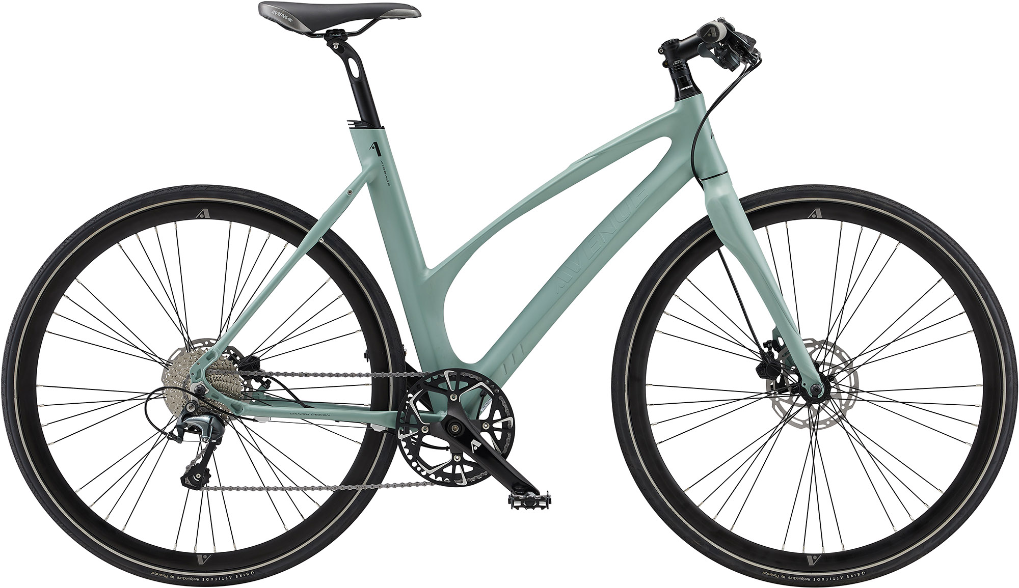Avenue Airbase Damecykel 10g Tiagra 2026 - Matt Turquoise