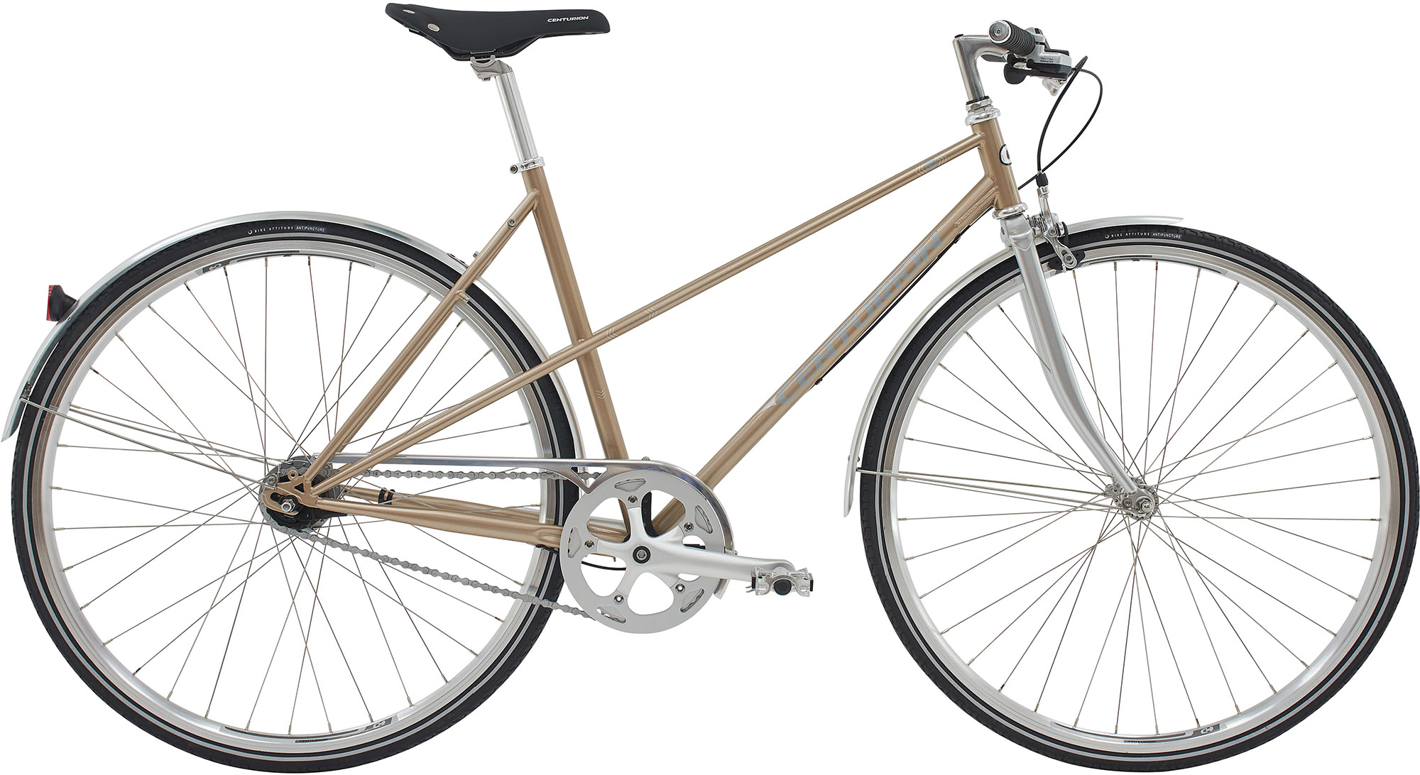 Centurion Helium Dame 7g 2026 - Blank Creme Sølv Cykel
