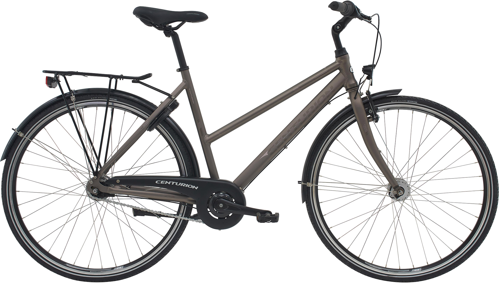 Centurion Challenger Dame 7g 2026 - Mat Lilla Grå Cykel