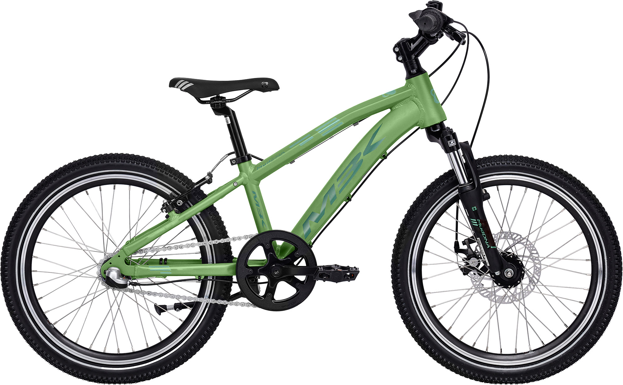 MBK Mud DNA 20" 3g 2026 - Mat Grøn Børnemountainbike