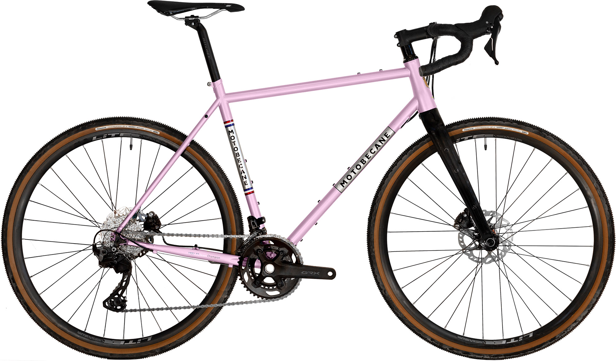 Motobecane 1923 73 Team Champion Herre Gravelcykel - Pink