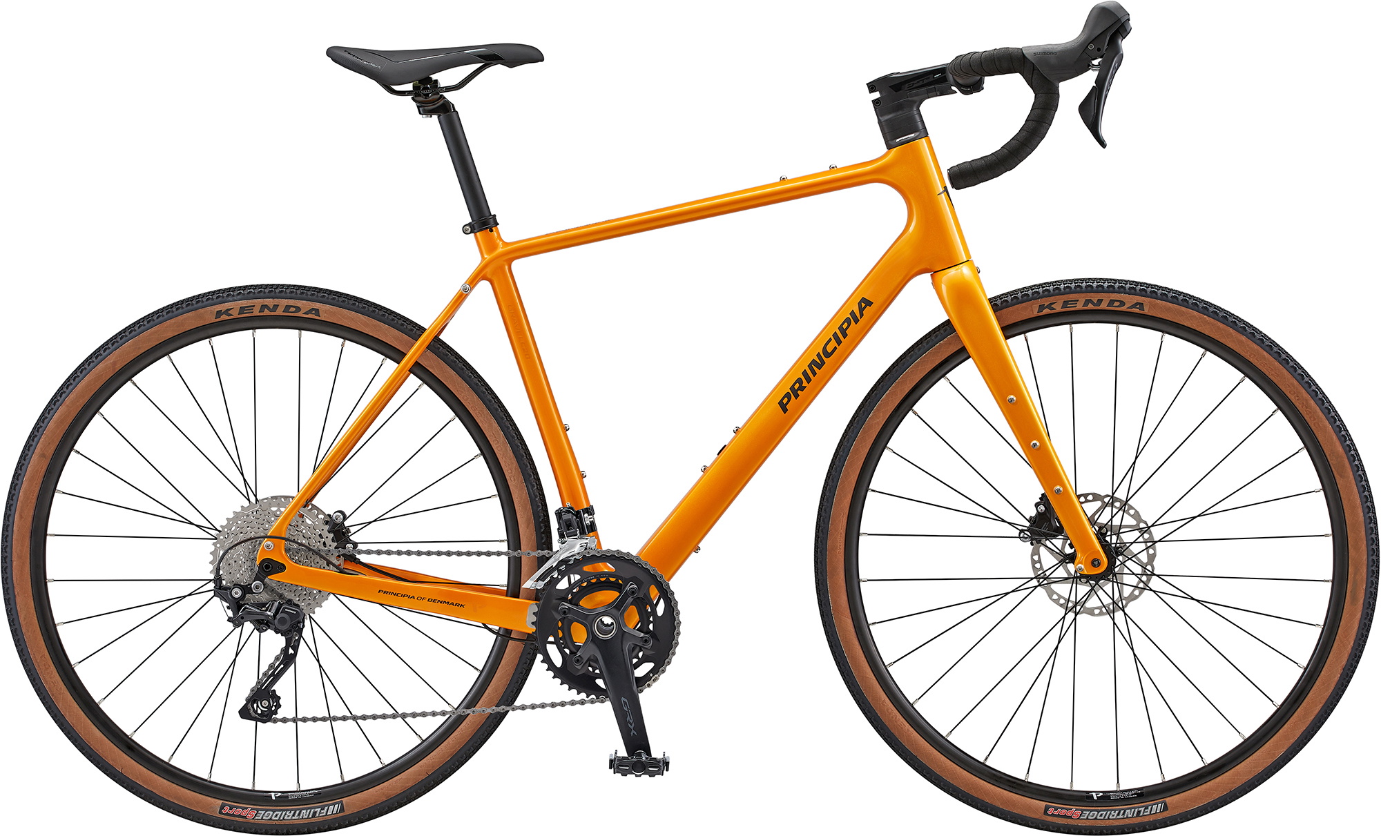 Principia Gravel C20 24g GRX820 2026 - Blank Orange Cykel