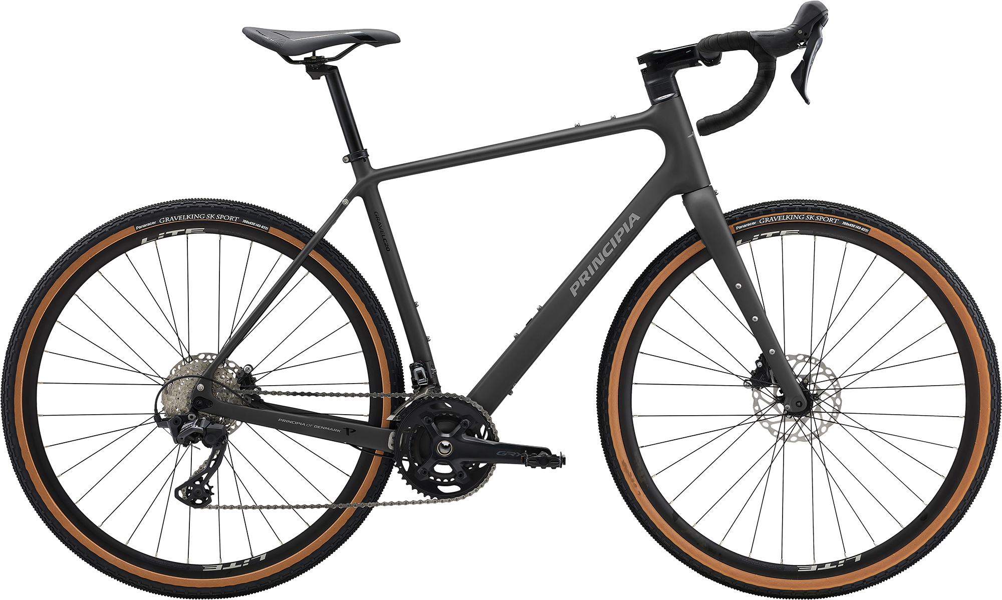 Principia Gravel C20 24g GRX820 - Mat Sort Cykeltilbud!