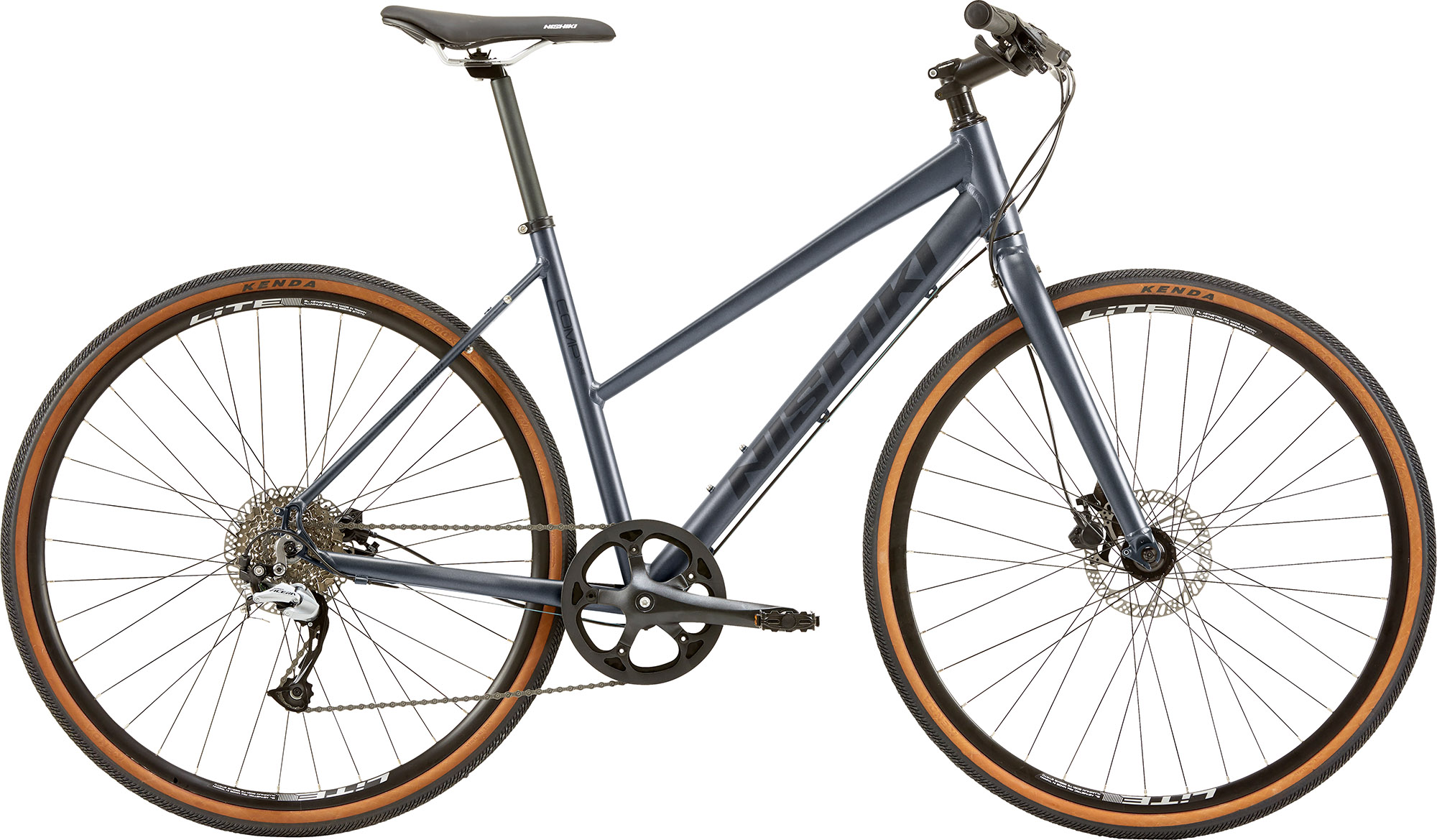 Nishiki Comp Nine Dame 9g Acera 2026 - Granit Grå Cykel