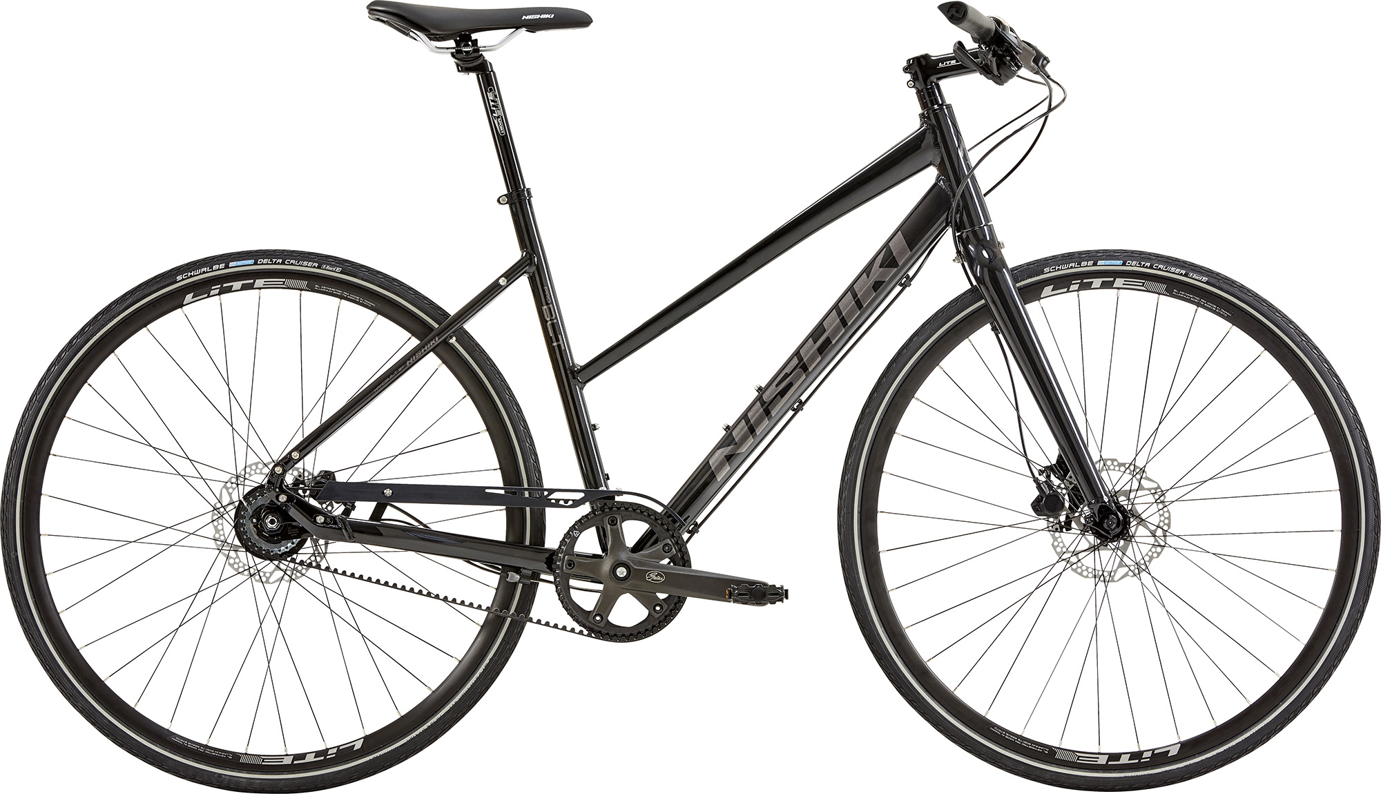 Nishiki Pro BLT Hybridcykel Dame 7g 2026 Onyx - Udsalg!