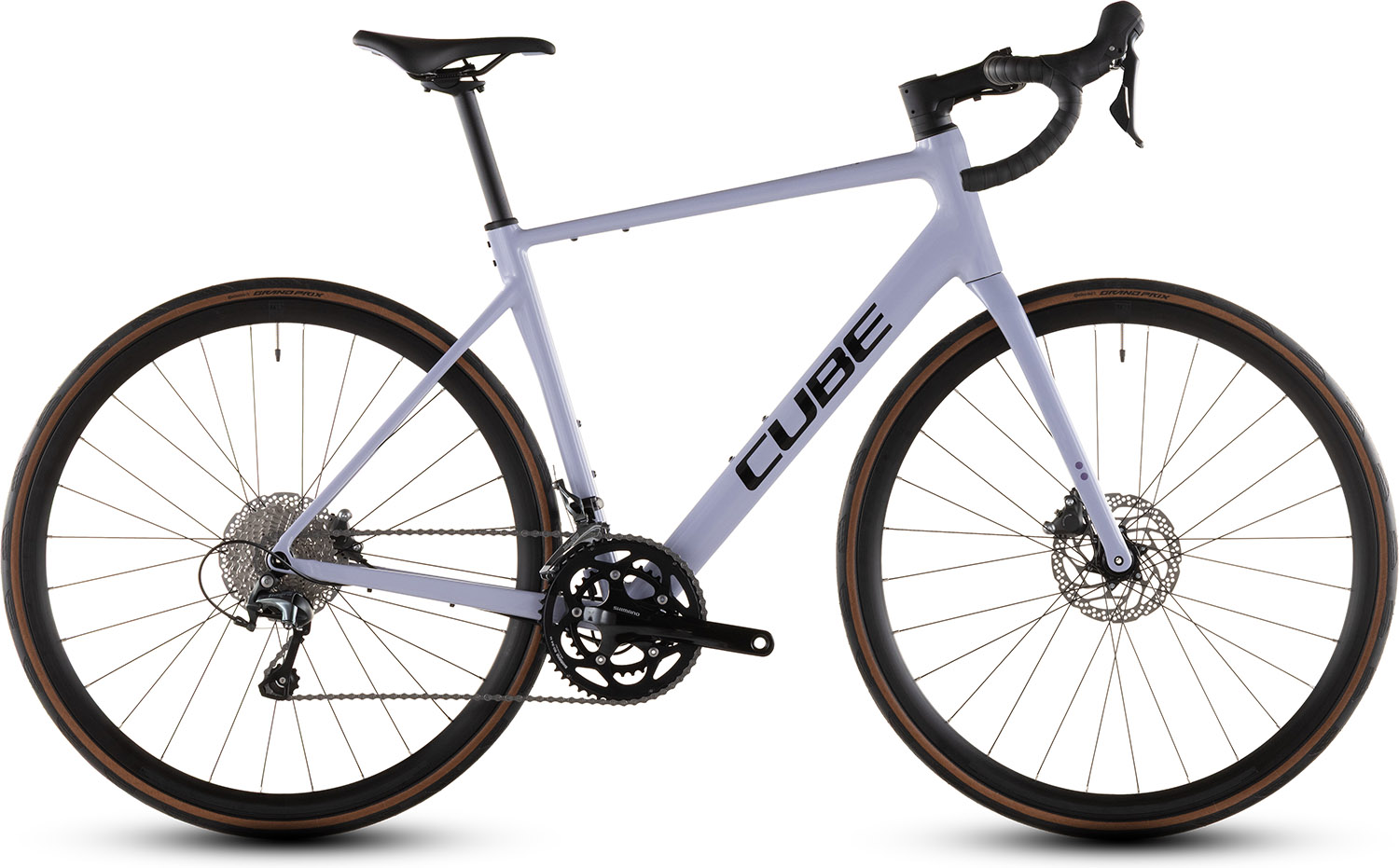Cube Attain Race 2026 - Cyclamen og Sort Racercykel