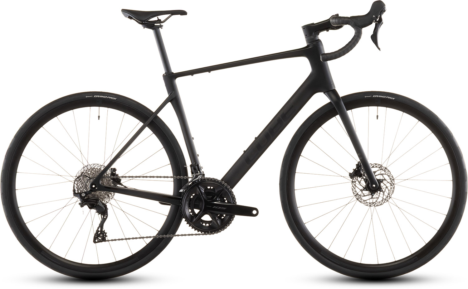 Cube Attain C:62 Race 2026 Blackline - Fantastisk tilbud!