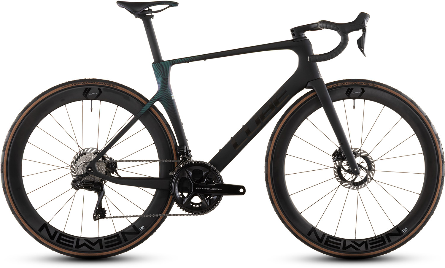 Cube Agree C:62 SLT 2026 - Black'n'Black Racercykel tilbud