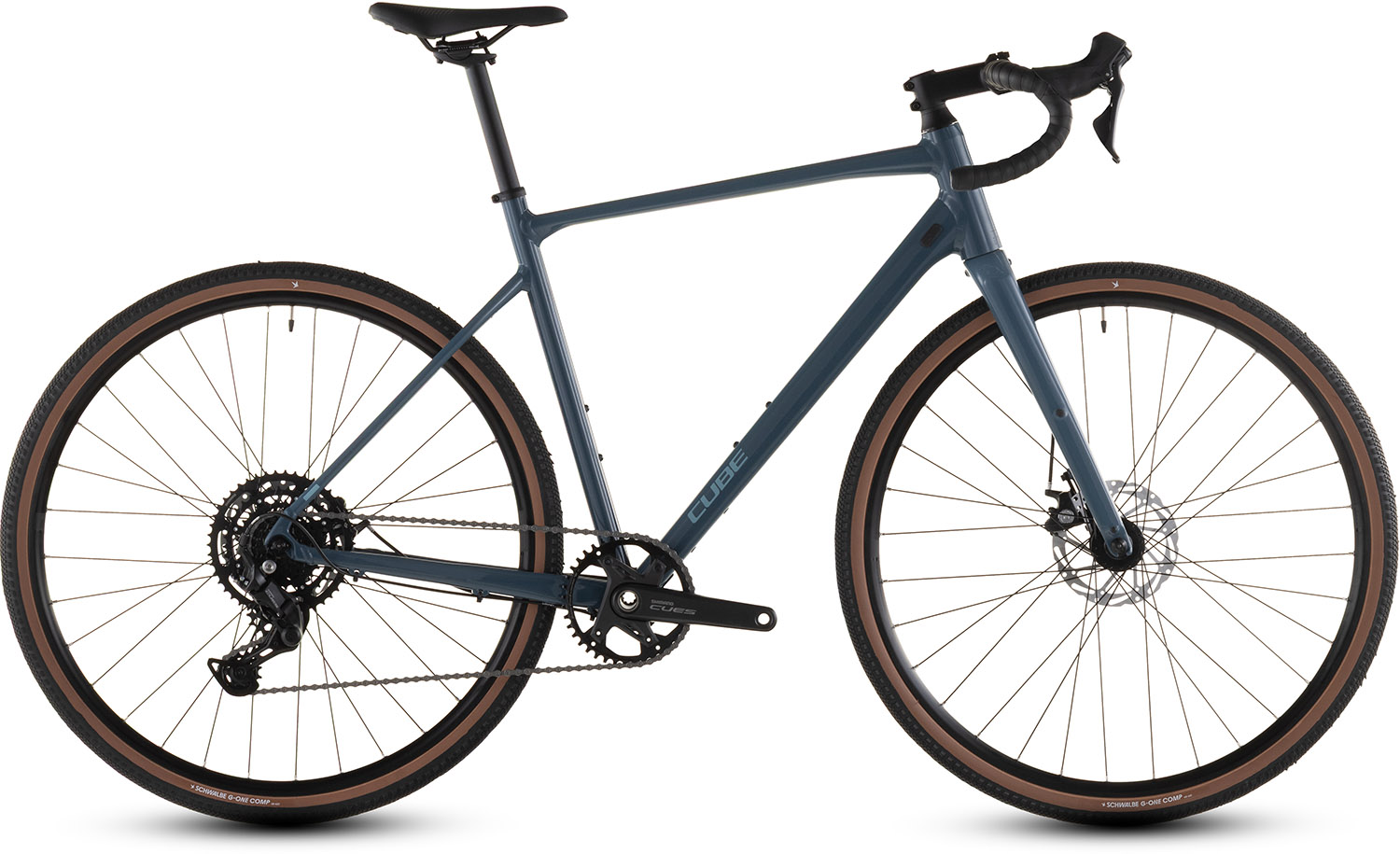 Cube Nuroad One 2026 Gravelcykel i Grovegreen og Sort