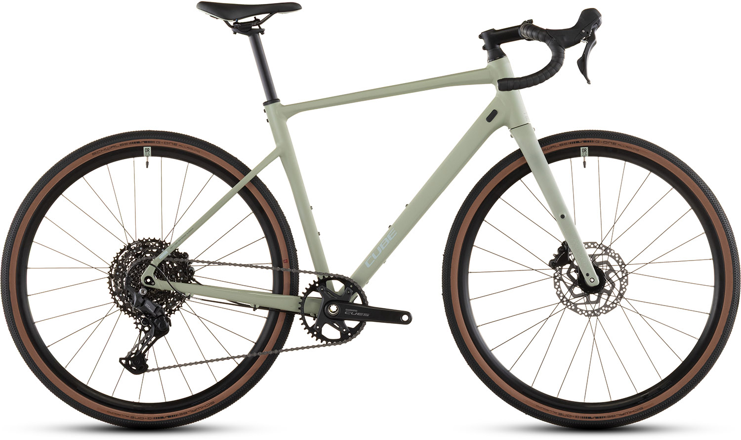 Cube Nuroad Pro 2026 Gravelcykel i Pea'n'Grey