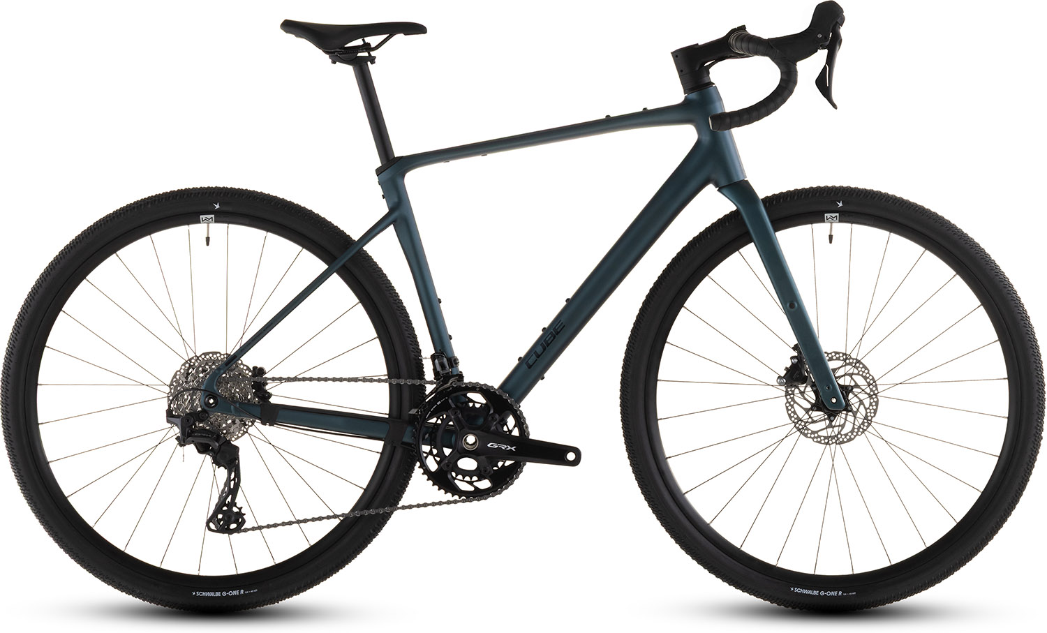 Cube Nuroad Race 2026 - Gravelcykel i Royalgreen & Sort