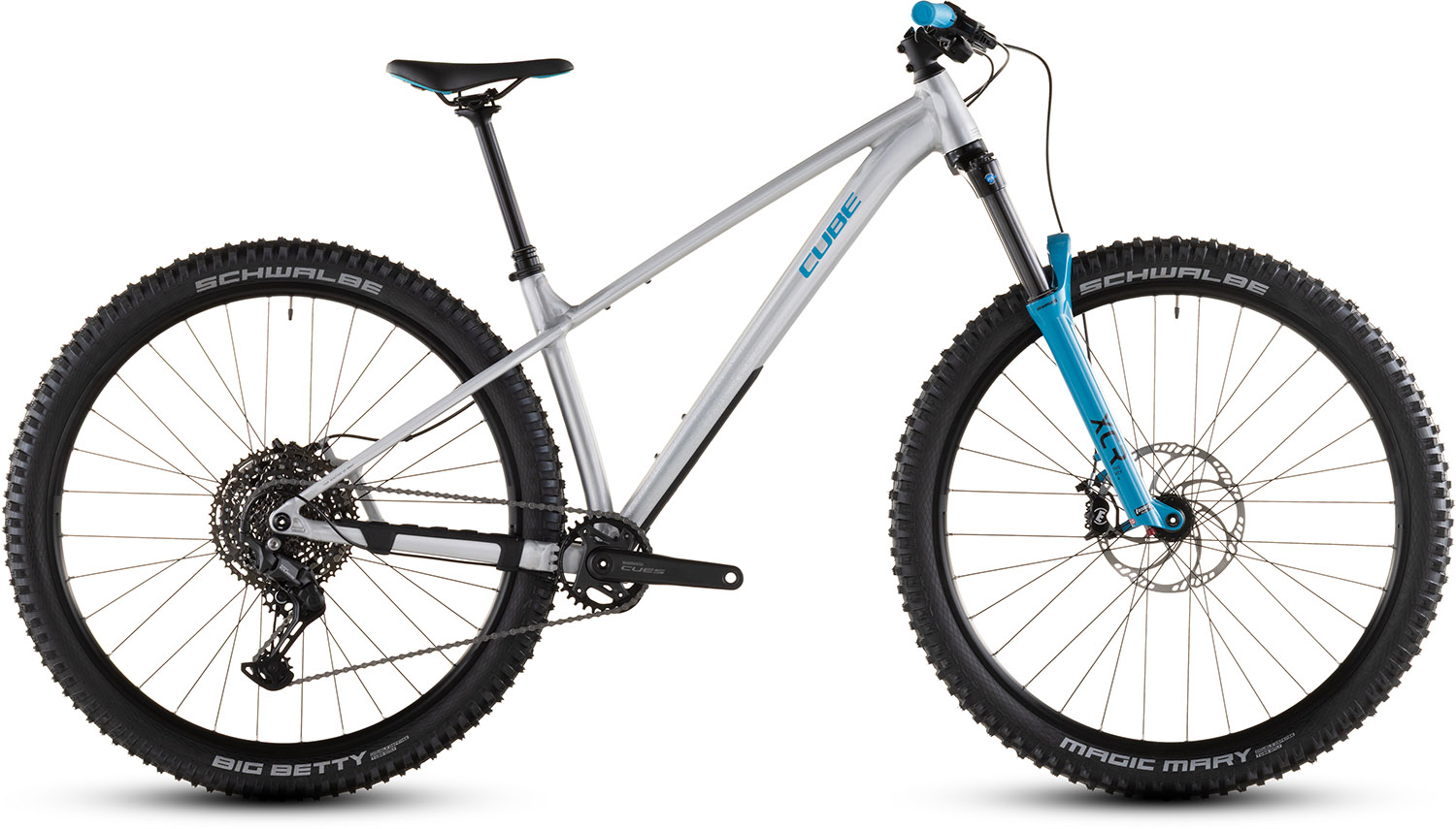 Cube Reaction TM One 2026 - Rawmetal'n'Blue Mountainbike