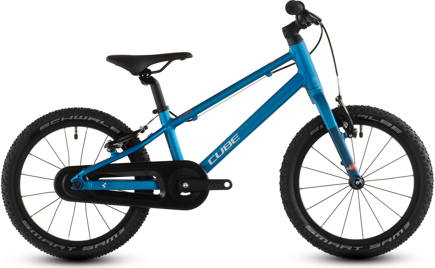Cube Numove 160 2026 - Topasblue Børnecykel på Tilbud
