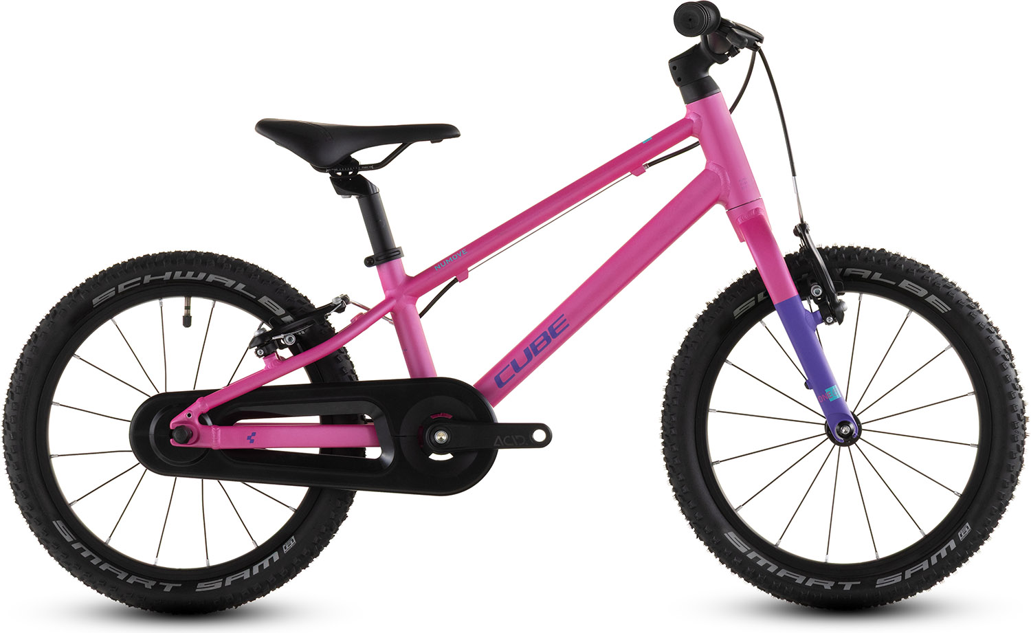 Cube Numove 160 2026 Børnecykel i Fucsia N Plum