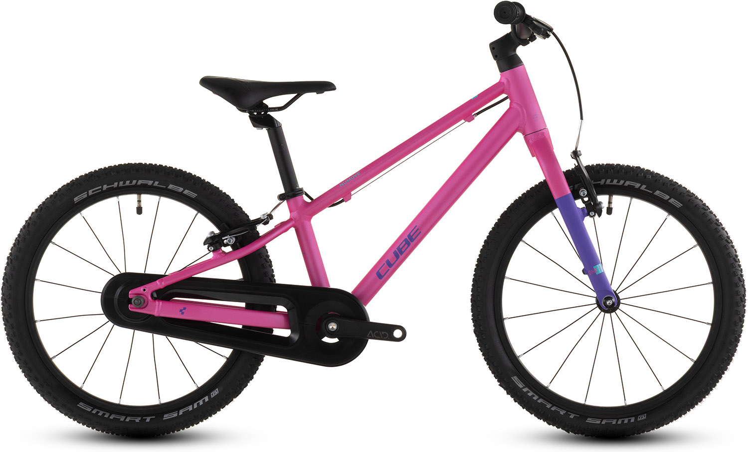 Cube Numove 180 2026 Børnecykel i Fucsia N Plum